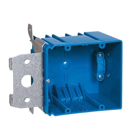 carlon 2 gang box metal stud bracket|carlon adjust a box.